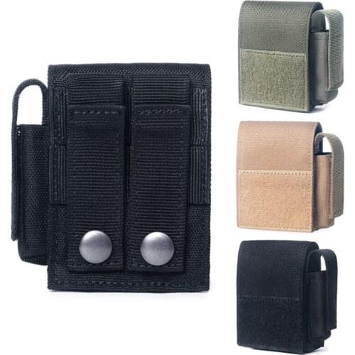 1 Pc Hunting Waist Bags Tactical Single Pistol Magazine Pouch Military Pouch Fanny Pack Waist Pouch Outdoor Sports Camping