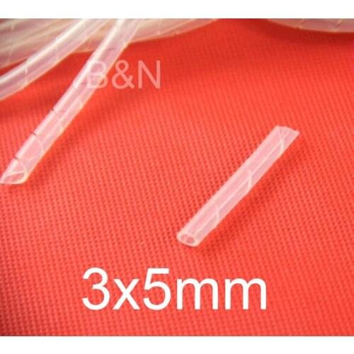 3mm x 5mm silicone winding tube wrapped hose optical fiber KBG Conduit Sleeves protection protective casing fiber ferrule