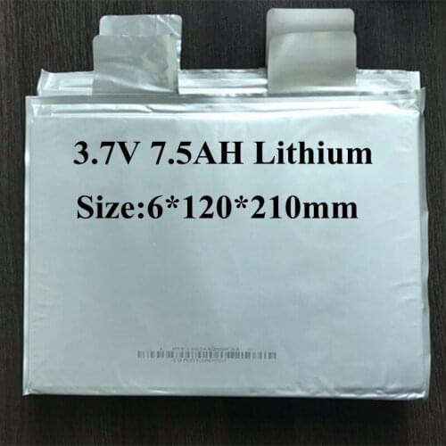 3pcs/lot Li-ion 3.7v 7.5Ah Lithium High Drain 15C 110A Discharge Battery Diy for Power Tools UPS Power Bank Electric Bike Ebike