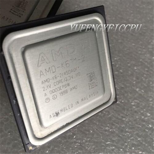 AMD-K6-2/450ADK Antique cpu collection testimony of history antique computer accessories