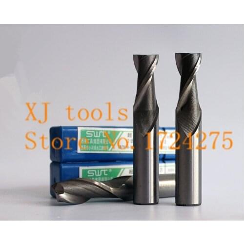 Free Shipping 10PCS 2F 1.5mm-8.5mm high speed steel straight shank vertical milling cutter milling cutter of end milling cutter