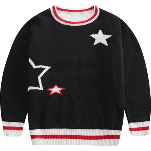 Kids Cardigan Child Sweaters Boys Knitwear Tops Children Girl Pullover Knit Sweater Outfits Jumper Christmas Clothes 3-14 Years