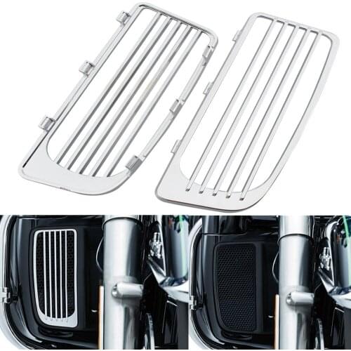 Motor Radiator Grills ABS Leg Fairing Lower Vented Cover For Harley 2014-2019 Touring Electra Street Glide Road King Twin Cooled