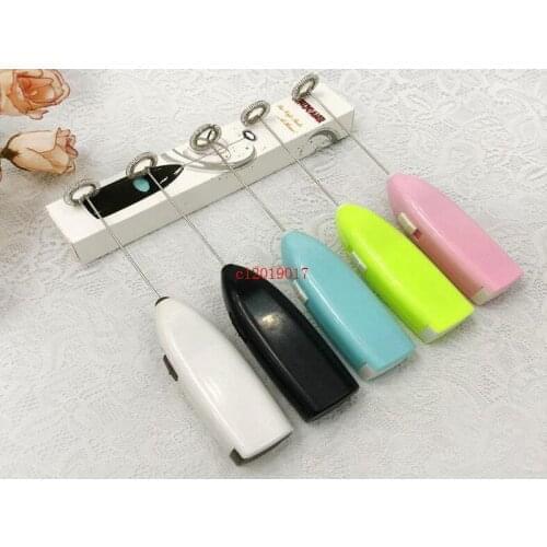 Electric Milk Frother Automatic Cream Whipper Coffee Shake Mixer Electric Hand-held Cappuccino Coffee Egg Beater Drink Blender D