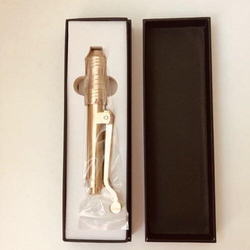 5ML HOT GOLDEN Customizable LOGO Hyaluron Gun Adjustable no needle injection hyaluronic serum pen mesotherapy pen atomizing acid