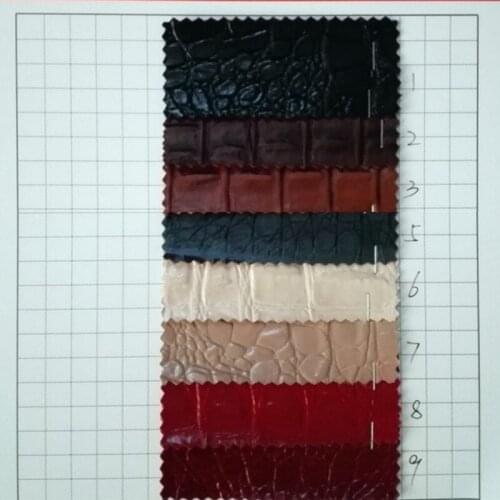 137cm*90cm Microfiber crocodile pattern artificial leather