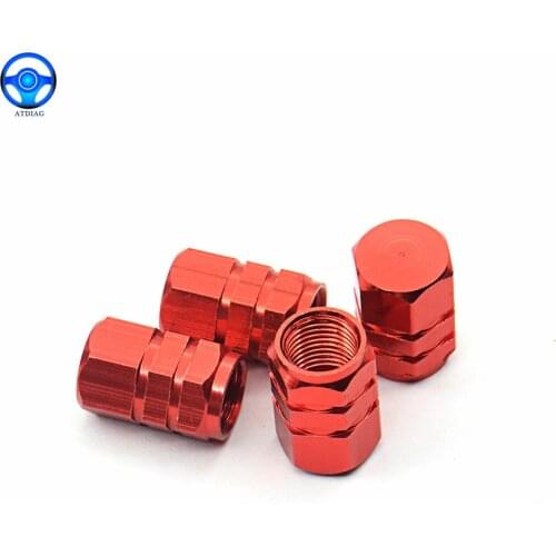 New Wheel Caps Theftproof Aluminum Car Wheel Tires Valves Tyre Stem Air valve Caps Airtight Cove Levert