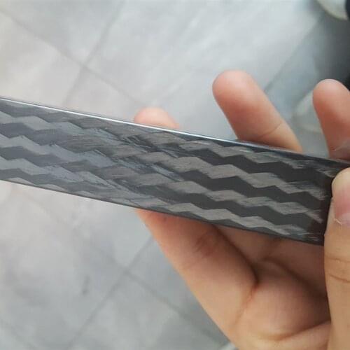 LAITEHM 1pcs carbon fiber square tube 30x30x27 length 1000mm inner and outer braided high-strength carbon square tube