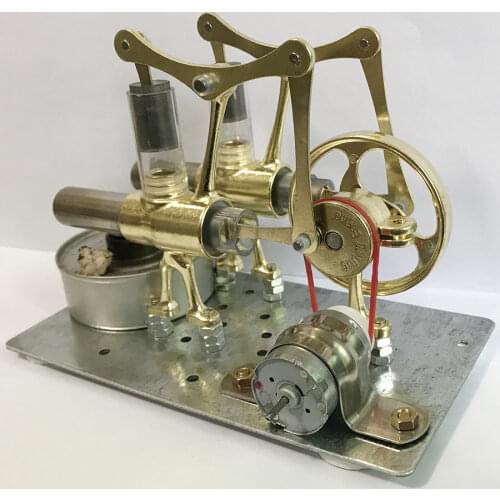 Stirling Engine Model External Combustion Generator Birthday Gift Engine Steam Engine Mini