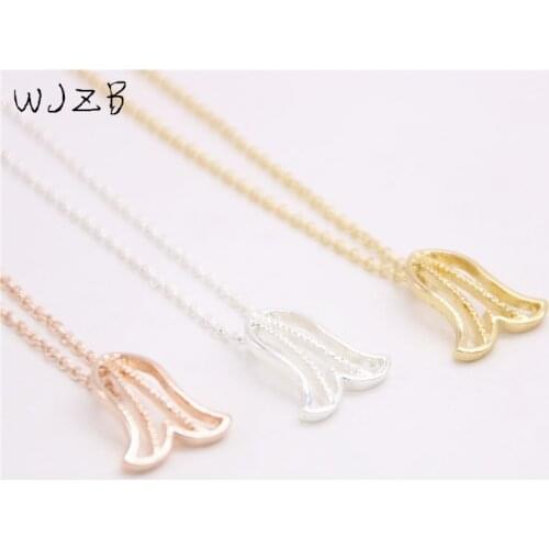 Fashion abstract bell-flower pendant necklace.The rational geometrical flower shape necklace for woman