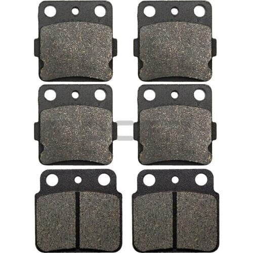Motorcycle Front and Rear Brake Pads for ARCTIC CAT 400 DVX Sport 2004 2005 2006 2007 2008