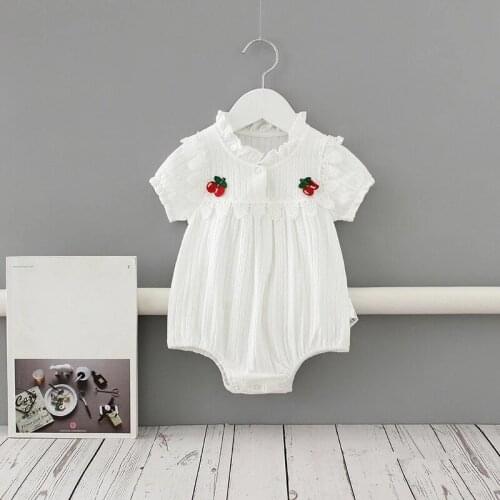 Newborn Baby Clothes Summer Baby Bodysuits 0-2 Years Cotton Kids Baby Boys Bodysuit Infant Jumpsuit