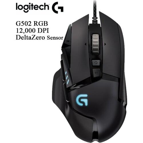 Original Logitech G502 Gaming Mouse 12000DPI RGB Proteus Spectrum /G502 HERO 16000DPI /G502 LIGHTSPEED Wireless Gaming Mouse