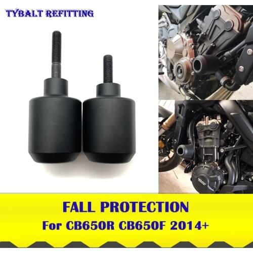 Suitable for Honda cb650r cb650f 14-20 years refitted motorcycle engine anti drop ball and anti Drop Stick protection ball