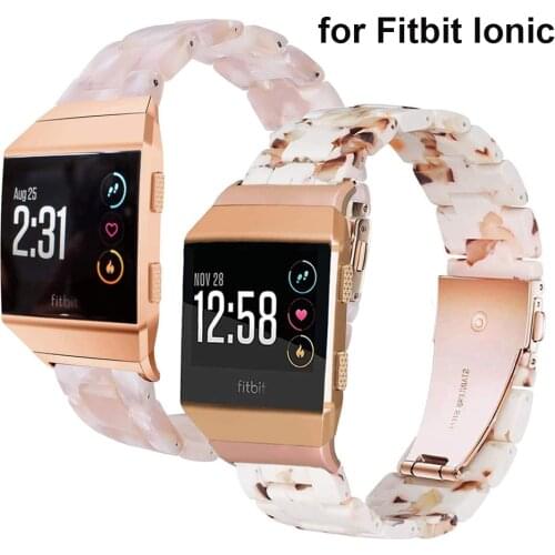 Resin Band for Fitbit Ionic Bracelet Women Men Resin Band Wristband Strap for Fitbit Ionic Smartwatch Correa Accessories