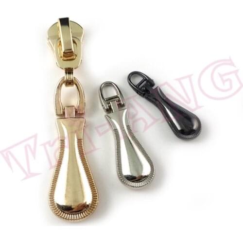 20pcs/lot, 3# 8# Metal Zipper Sliders for Luggage/Bags/Clothes Accessories