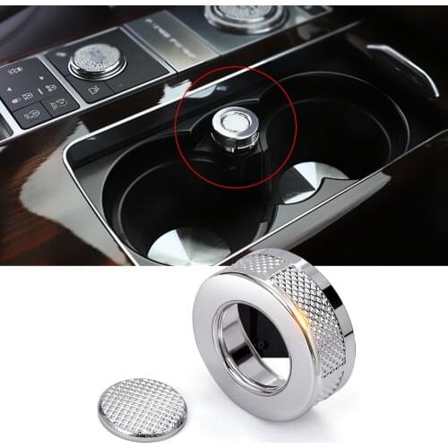 Cigarette lighter adapter sticker for Land rover Range Rover Sport Vogue SV 2009-2017 series charger plug socket decoration