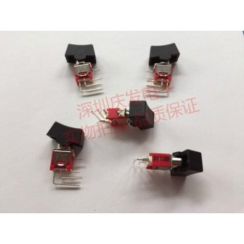 Taiwan Deli button switch rocker boat bowl pin switch 3 feet 2 file