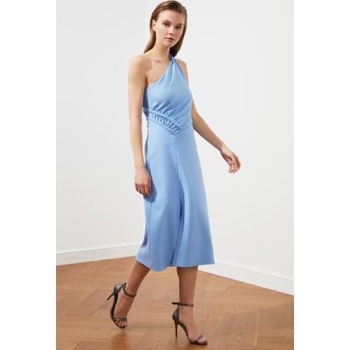 Trendyol Shir Detail Dress TPRSS21EL1102