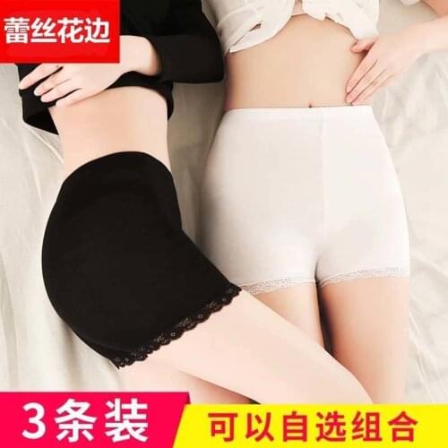 Tufaha Anti-glare Safety Underpants with Lace Womens Boxers Students' Underwear Panties Women Cotton Panties Panties Women