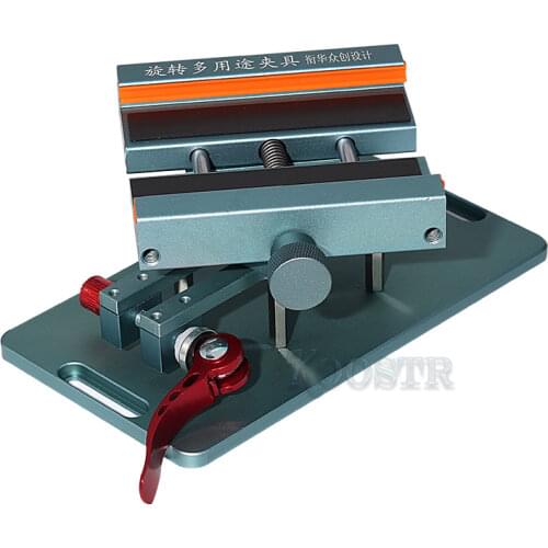 Universal Rotatable Holder Fixture For iPhone XS 11 pro max Broken Back Rear Glass Housing Remover Motherboard Battery Replace