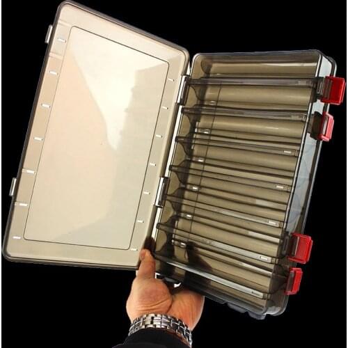 WALK FISH PP Fishing lure box Multifunctional Fishing Box Hooks Spoons Storage Boxes 14 Compartments Lure Box Fishing Tackle