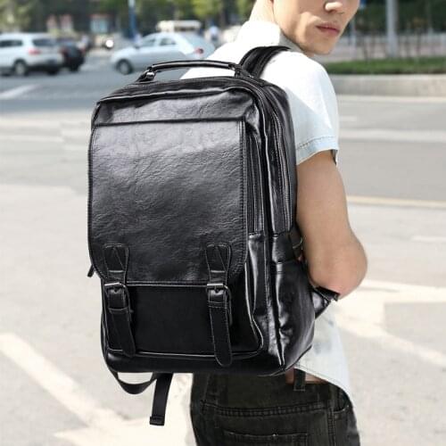 YILIAN Men's Black Bags