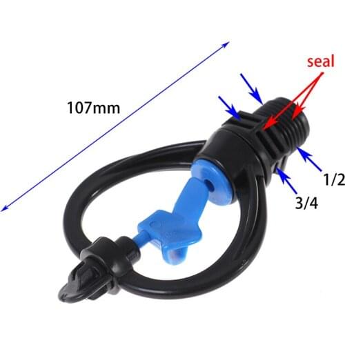 1pc 1/2" 3/4" Male Lawn Irrigation 360 Degree Automatic Rotary Nozzle Sprinkler Garden Lawn Watering Sprinkler Wholesale