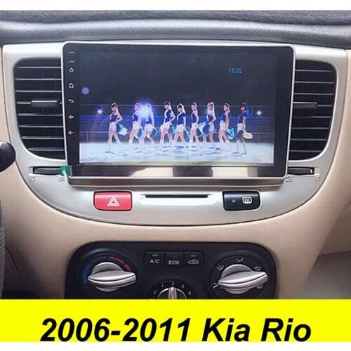 64GB Android 10.0 2Din Car Multimedia GPS For Kia Rio 2006-2011 Autoradio BT Navigation Stereo Head Unit Tape Recorder Radio