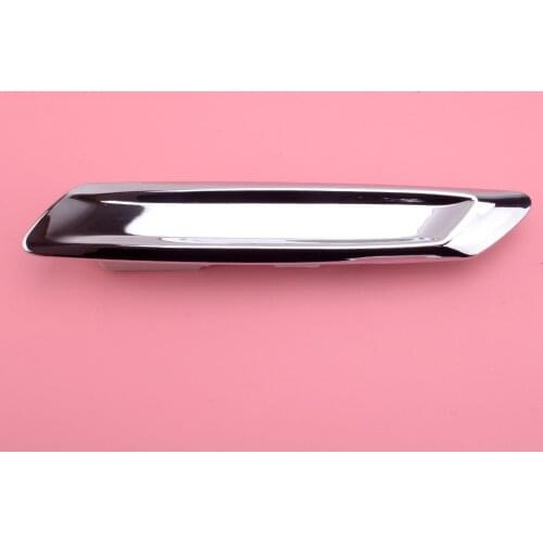 Car Right Chrome Exterior Front Fender Trim Molding Panel Cover ABS Fit for BMW F10 Sedan 51137336646 2013 2014 2015 2016