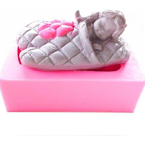 Free shipping Gloves Christmas Santa Chocolate Mold Cooking Tool Silicone Mold Fondant Sugar Craft Molds DIY Cake Decorating