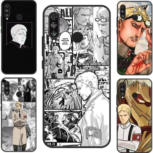 Attack On Titan Anime Reiner Braun Case For Huawei P Smart 2019 2021 Nova 5T Mate 20 Lite P20 P30 P40 Honor 20 Pro 8X 9X 10i