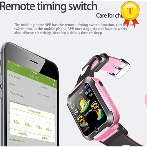 1.54inch Touch Screen Children Smart Watch GPS Kids Watch waterproof GPS Tracker Location Monitoring Camera sim card for ios
