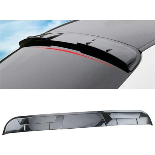 FOR ABS Car New Spoiler Benz E-class W205 C180 C200 C260 Wing Sedan Car Rear Window Black Tail Spoiler Accessories 2015