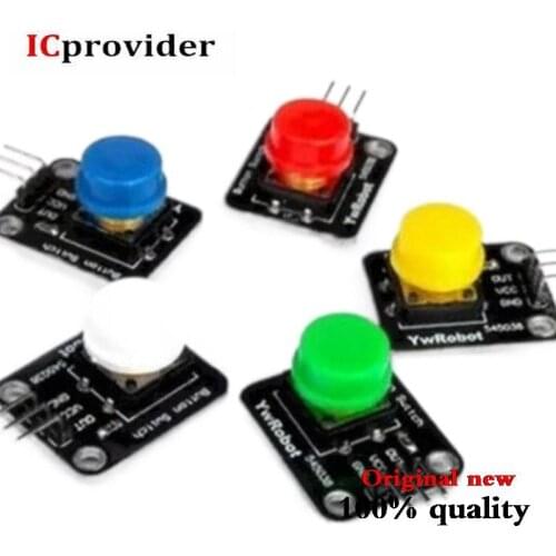 Electronic Building Blocks Big KeyButton Module Button Module 5 color/lot Five Key Module Best quality