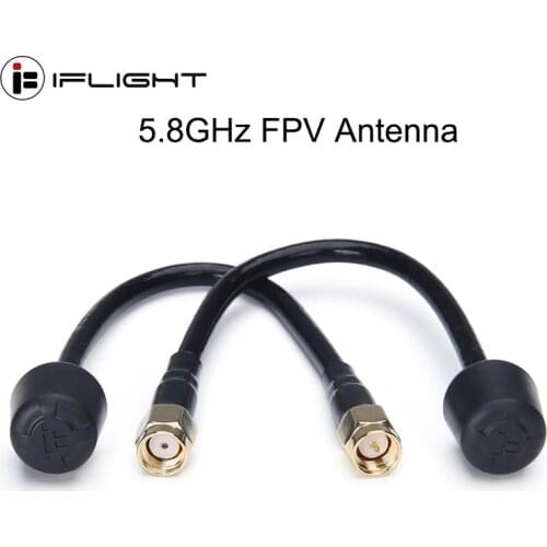 IFlight Albatros 5.8GHz 3Dbi 5000-6000MHz 150mm RHCP / LHCP RP-SMA / SMA FPV antenna for FPV drone part