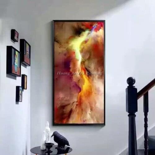 Handmade Famous Abstract Oil Painting on canvas Hand Painted Landscape Modern Imitation Paintings For Living Room Decor