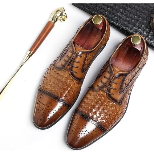 LAHQLYWN Brogues For Men