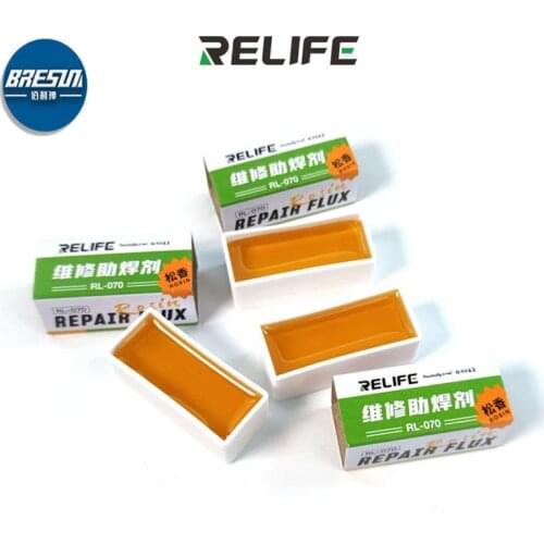 RELIFE RL-070 High-purity rosin solder paste For Welding Mobile Phone auxiliary electric iron soldering oil soldering tin tool