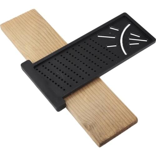 Plastic Woodworking Scribe Mark Line Gauge T-Type Cross-Out Ruler Carpenter Measurement Angle Ruler Measuring Hand Tools