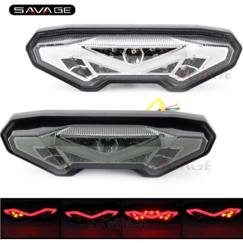 LED Brake Tail Light For YAMAHA MT 09 MT09 Tracer 900 FZ09 FJ09 MT10 FZ10 Motorcycle Accessories Lamp Integrated Turn Signal