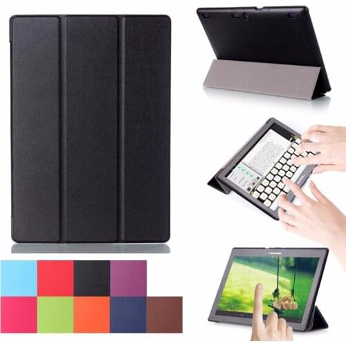 Slim Stand Case For Lenovo Tab 2 A10-70F A10-30F X30F Tab 3 10 Plus Business TB-X103F TB3-X70F TB3-X70L SMART Tablet Cover
