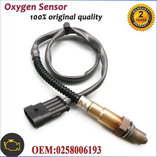High Quality Oxygen O2 Lambda Sensor 0258006193 For ALFA ROMEO FIAT BRAVA BRAVO COUPE MAREA STILO LANCIA KAPPA SW LYBRA SW