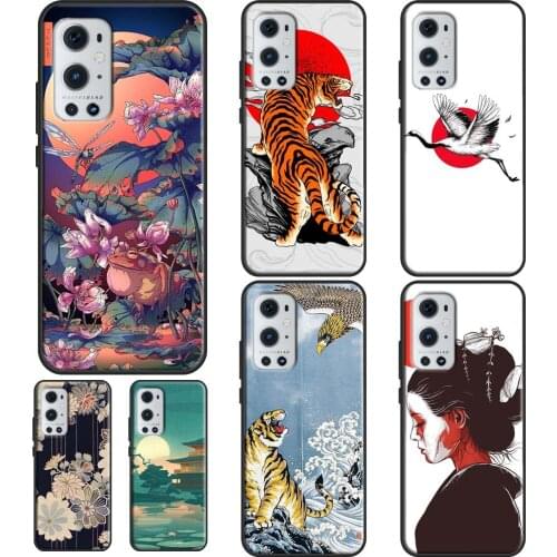 Japanese Style Art Japan For OPPO Realme 6 7 8 Pro Q3 GT Neo C3 C11 C21 Case For OnePlus 9 Pro 7 8 Pro 8T 9R Nord