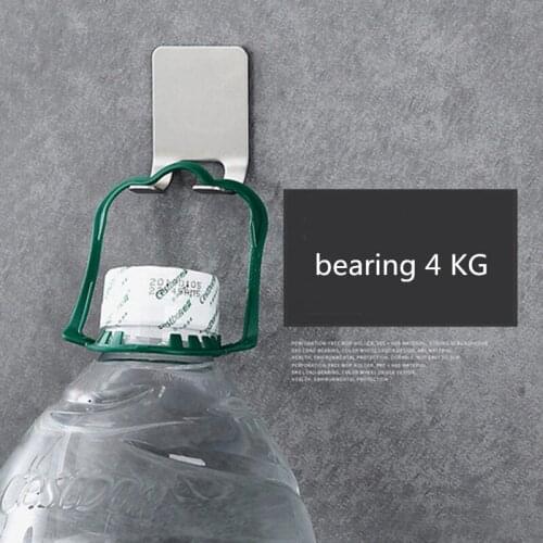 1/5PC Shaving Razor Holder Shower Stainless Steel Bathroom Wall Razor Rack Men Shaver Shelf Hanger Kitchen Adhesive Storage Hook