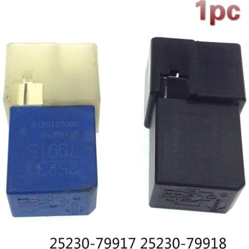 1pc second hand original blue black for Nissan relay 25230-79917 25230-79918