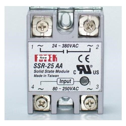 100% Original Authentic Taiwans solid state relay / thyristor modules SSR-25AA