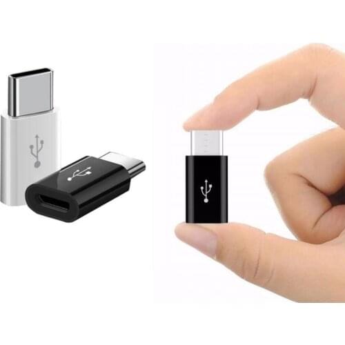 100PCS USB Type C Adapter USB-C to Micro USB Adapter Converter for Nexus 5X Xiaomi Samsung Galaxy S8 Plus Oneplus 5