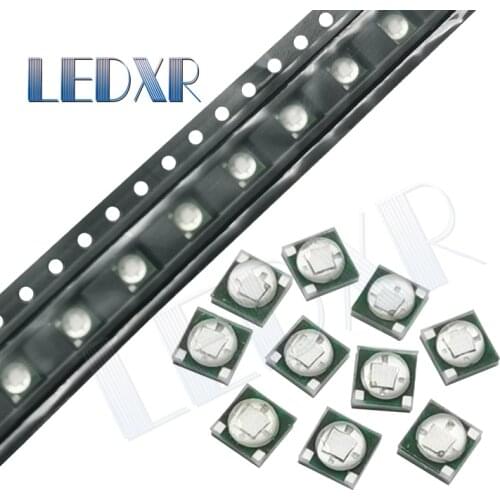 20pcs 3w led chip high power LED lamp beads 3535 XPE blue violet 425-430nm ceramic lamp beads 42mil chip fishing light