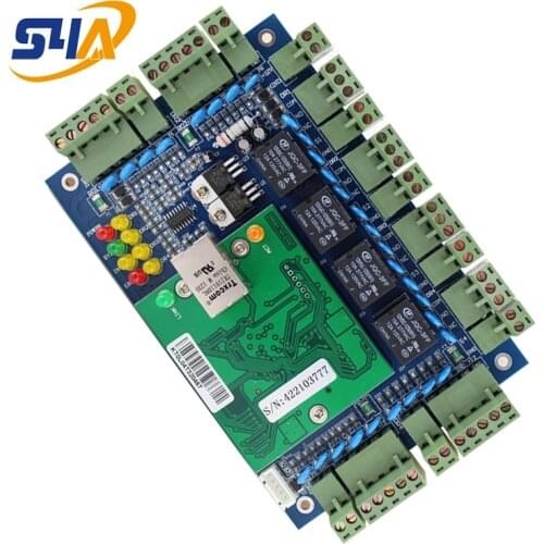 4 door access control panel built in TCP/IP support APP/4G/Web-server with free software